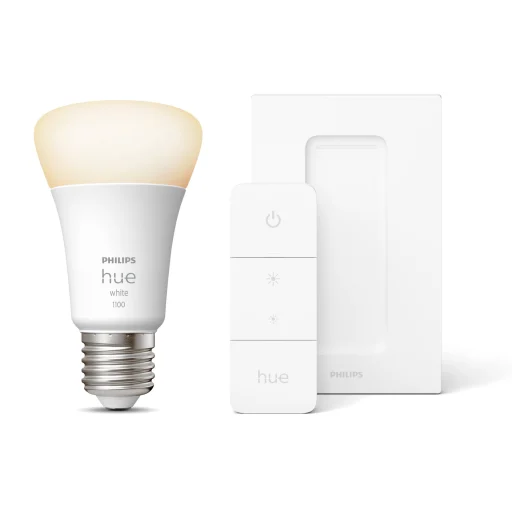 Philips Hue White 9,5W E27 trådløsst dimmesett - Bluetooth