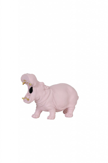 Hippo table lamp (Lyserød)