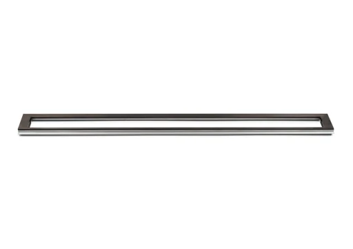 Unidrain HighLine Colour Ramme, 800 mm, Høyde 10 mm, Børstet sort