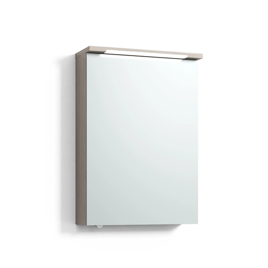 Svedbergs Skuru Speilskap med Servantlys 50cm / Blond eik