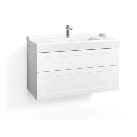 Svedbergs Forma Ramme Servantskap 100cm / 45cm Hvit Matt