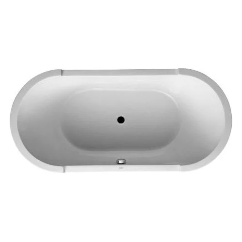 Duravit Starck Komplet Badekar m/2 Rygglen, t/Innbygning 190x90 cm