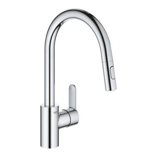 Grohe Eurostyle Cosmopolitan kjøkkenarmatur, uttrekkbar tut, krom