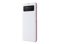 Samsung S View Wallet EF-EA415 - Flipomslag til mobiltelefon - hvid - for Galaxy A41
