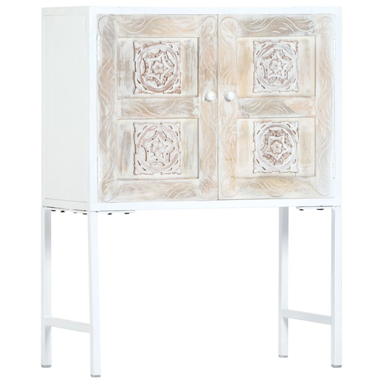 vidaXL sideskab 70 x 30 x 90 cm massivt mangotræ