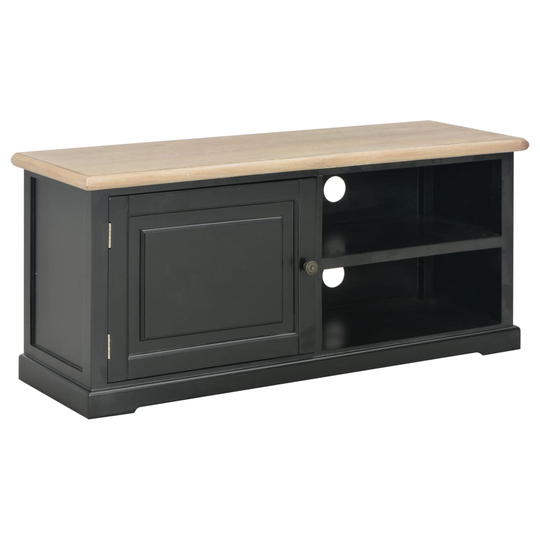 vidaXL tv-skab 90 x 30 x 40 cm træ sort