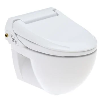 Geberit AquaClean 4000 vegghengt dusjtoalett m/toalettsete, hvit