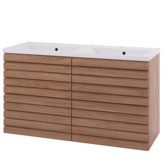 Linn Bad Selma Eikestav 2 Skuffer Heltre D45cm Servantskap Eik / 120cm Dobbel