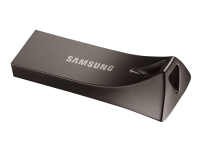 Samsung BAR Plus MUF-256BE4 - USB flashdrive - 256 GB - USB 3.1 Gen 1 - titan grå