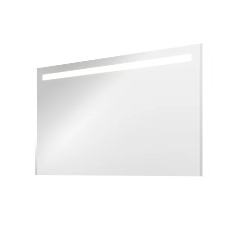 Sanibell Proline speilskab m/LED-belysning, 120x74cm, matt hvit paneler