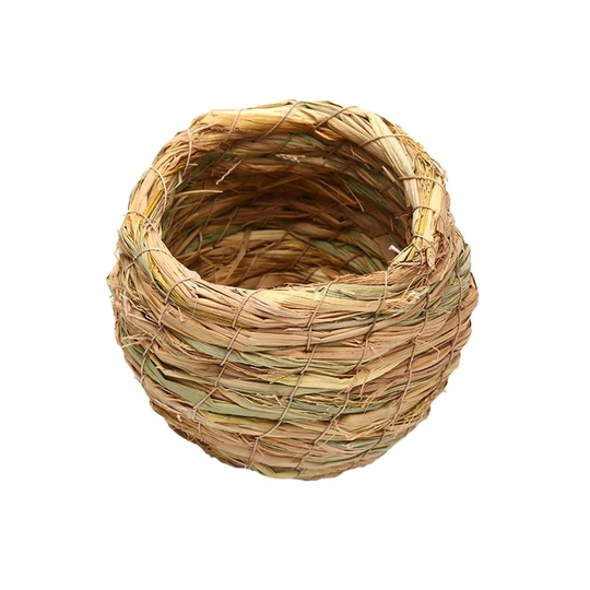 Fuglerede i naturlige materialer