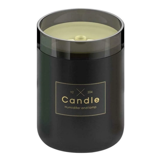 Candle, Luftfugter med belysning - Sort