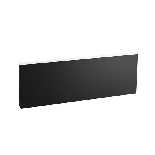 Vikingbad Kvadrat Duo 170/180 Frontpanel Svart Matt / 170cm
