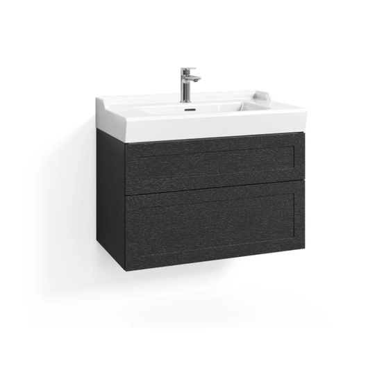 Svedbergs Forma Ramme Servantskap 80cm / 45cm Svart eik