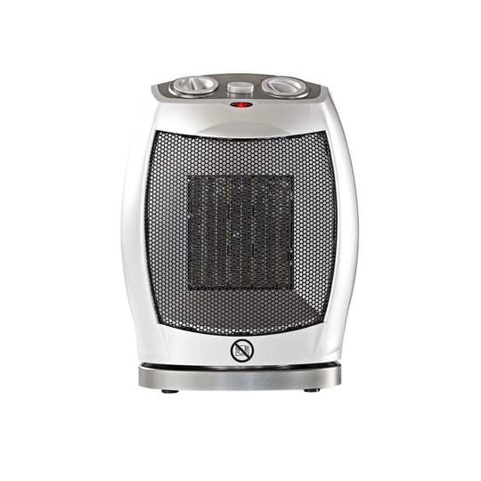 Keramisk Varmeblæser - 750 og 1500 W - Grå