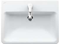 Laufen Pro S hvid håndvask til nedfældning med 1 hanehul center, 560 x 440 x 150 mm