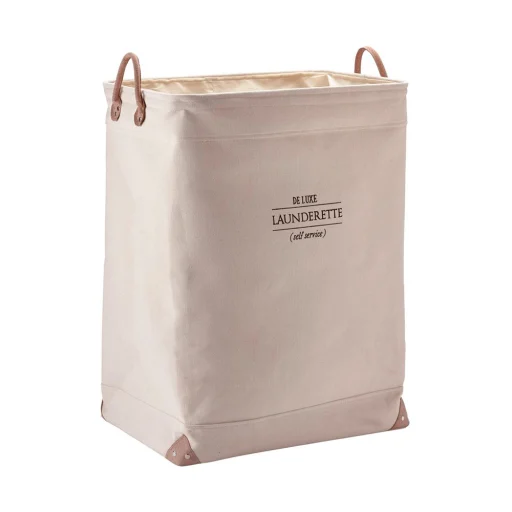 Aquanova Lubin vasketøyskurv, beige