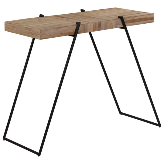 vidaXL barbord i genanvendt teak 120 x 55 x 107 cm