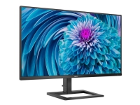 Philips E-line 288E2A - LED-skærm - 28 - 3840 x 2160 4K @ 60 Hz - IPS - 300 cd/m² - 1000:1 - 4 ms - 2xHDMI, DisplayPort - højtalere - sort struktur
