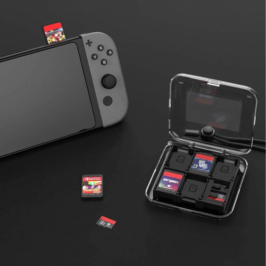 Opbevaringsetui til Nintendo Switch-spil