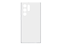 Samsung EF-QS908 - Bagsidecover til mobiltelefon - polykarbonat, termoplastisk polyuretan (TPU) - gennemsigtig - for Galaxy S22 Ultra