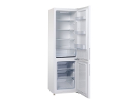 Scandomestic SKF 307 W - Køleskab/fryser - bund-fryser - bredde: 54 cm - dybde: 55 cm - højde: 176 cm - 262 liter - Klasse E