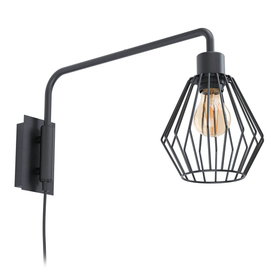 Tabillano 1 Wall light (Sort)