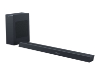 Philips Soundbar speaker TAB8805/10, 400 W max. Built-in subwoofer, Dolby Atmos®, DTS Play-Fi compatible, Connects with voice assistants