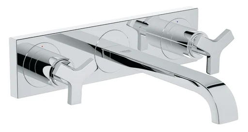 Grohe Allure togrebsarm. vask 3-hulls vegg.