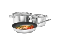 Electrolux E3SS, Rustfrit stål, Rustfrit stål, 3 stk