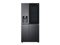 LG GSXV90MCDE, Fritstående, Sort, Amerikansk dør, LED, Berøring, Trådløs, LED