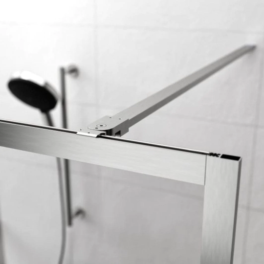 Sealskin Contour Stabiliseringsstag 100cm med Festebraketter - Kappbar Matt Aluminium