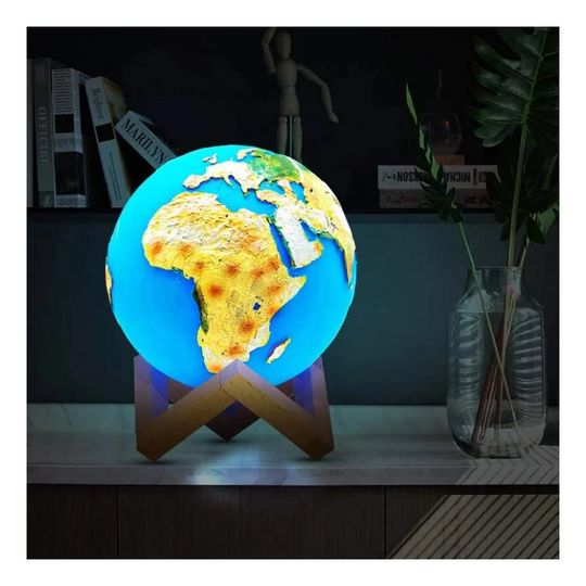 Lysende Globus