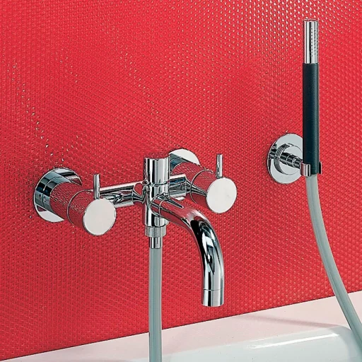 Vola 1641T8 Grepsblander m/Hånddusjsett, Krom