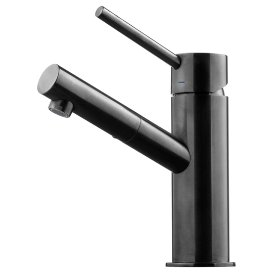 Tapwell Bi071 Servantbatteri Brushed Black Chrome