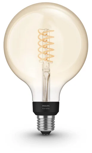 Philips Hue E27 dekorasjon LED globepære, Ø12,5