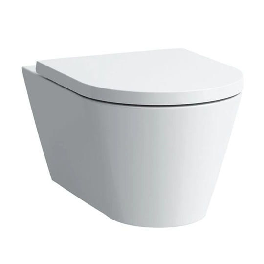 Laufen Kartell by Veggskål Rimless - Uten Sete Hvit LCC