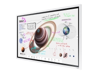 Samsung Flip Pro WM55B - 55 Diagonal klasse WMB Series LED-bagbelyst LCD paneldisplay - education / business - med berøringsskærm (multi-berøring) - Tizen OS 6.5 - 4K UHD (2160p) 3840 x 2160 - Edge LED - hvid grå