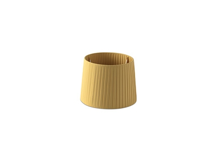 Ribbon Textilskärm (Gul)