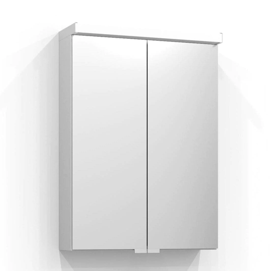 Svedbergs Intro Speilskap M/led+Stikk 50cm / Hvit Matt