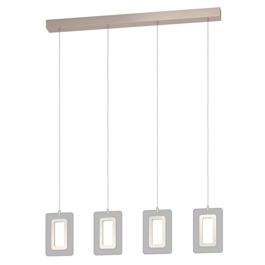 Enaluri Led Taklampa 4L (Mat nikkel)