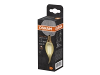 OSRAM Vintage 1906 - LED-filament-lyspære - form: BA35 - E14 - 2.5 W (tilsvarende 22 W) - klasse F - varmt hvidt lys - 2400 K - guld