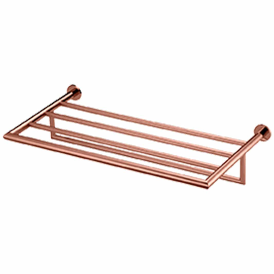 Tapwell Ta814 Håndklehylle L600mm Oksiderende Kobber