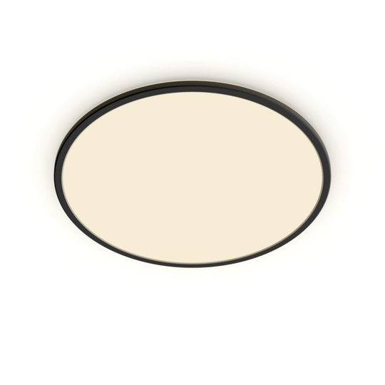 22W Ceiling Superslim Black