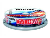 Philips - 10 x DVD+RW - 4.7 GB 1x - 4x - spindle