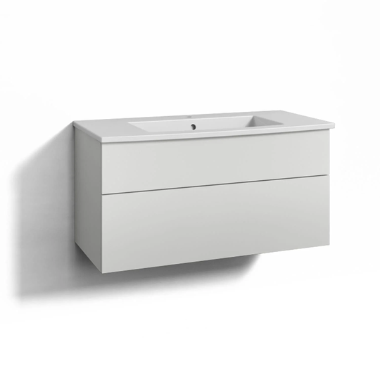 Svedbergs Forma Plan Servantskap 100cm / 45cm Hvit Matt