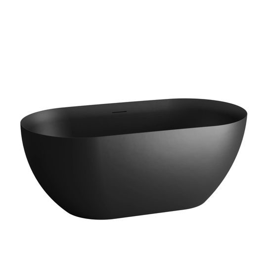 Vikingbad Syndle Frittstående Badekar 150 Svart Matt / 150cm