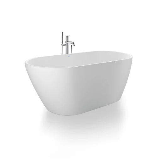 Duravit D-Neo badekar, frittstående, 160x75 cm, kompositt