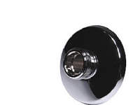ARIMEX Lige tilgangsstykke 3/4x1/2 længde 60 mm med Ø70 mm roset