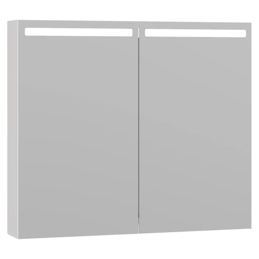 Dansani Mido+ Top speilskap, 80x70 cm, blank hvit